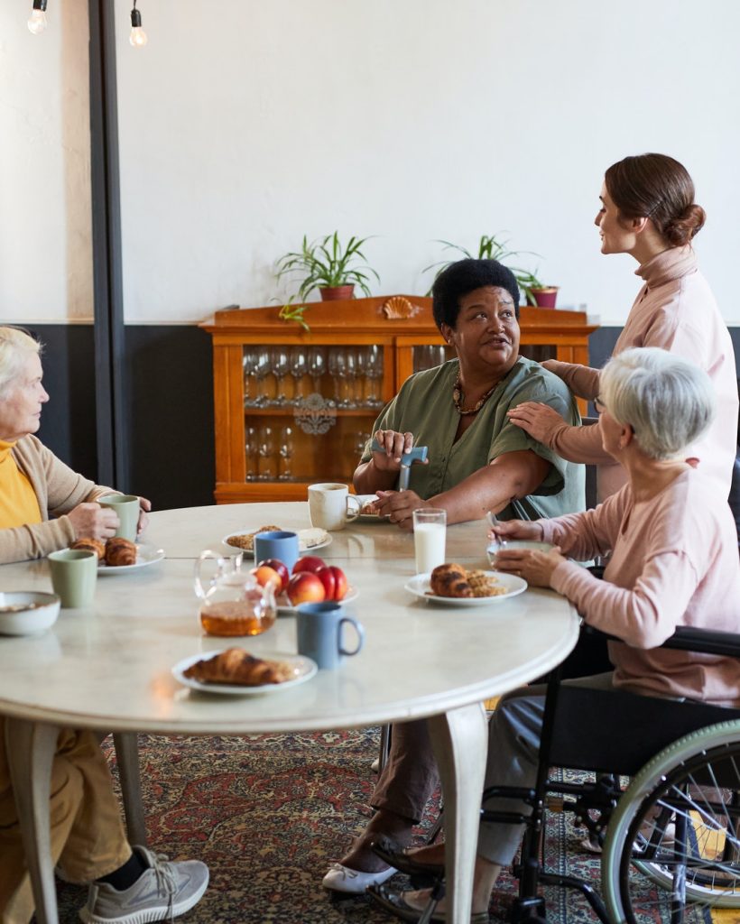 Dinner at Nursing Home